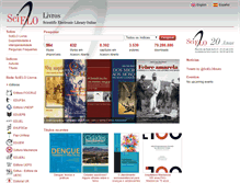 Tablet Screenshot of books.scielo.org